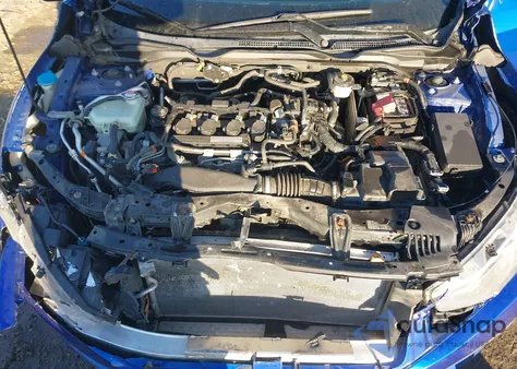 2018 Honda Civic Ex-T from USA, damaged, VIN 2HGFC1F44JH641684